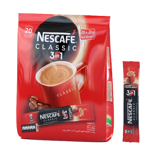 کافی میکس کلاسیک 3در1 نسکافه – 20 ساشه...