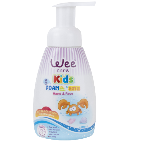 فوم شست و شوی دست کودک وی کر...